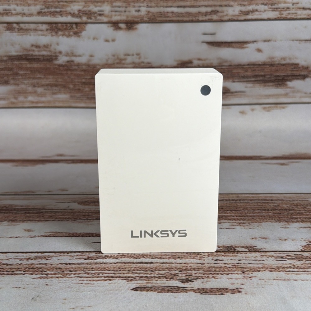 Linksys Velop WHW01P Mesh Wi-Fi Extender White Router Node Tested & Works